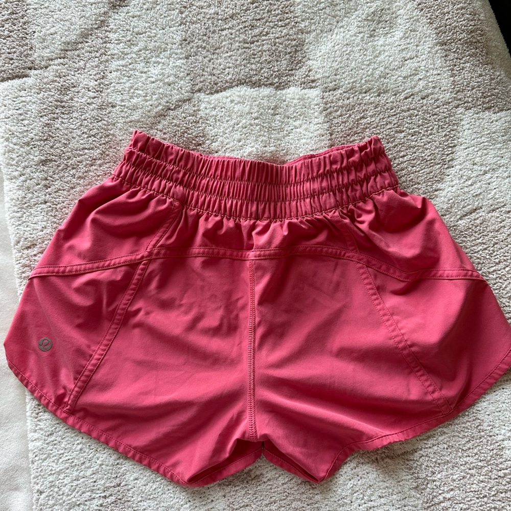 Lulu athletic shorts, pink size 6